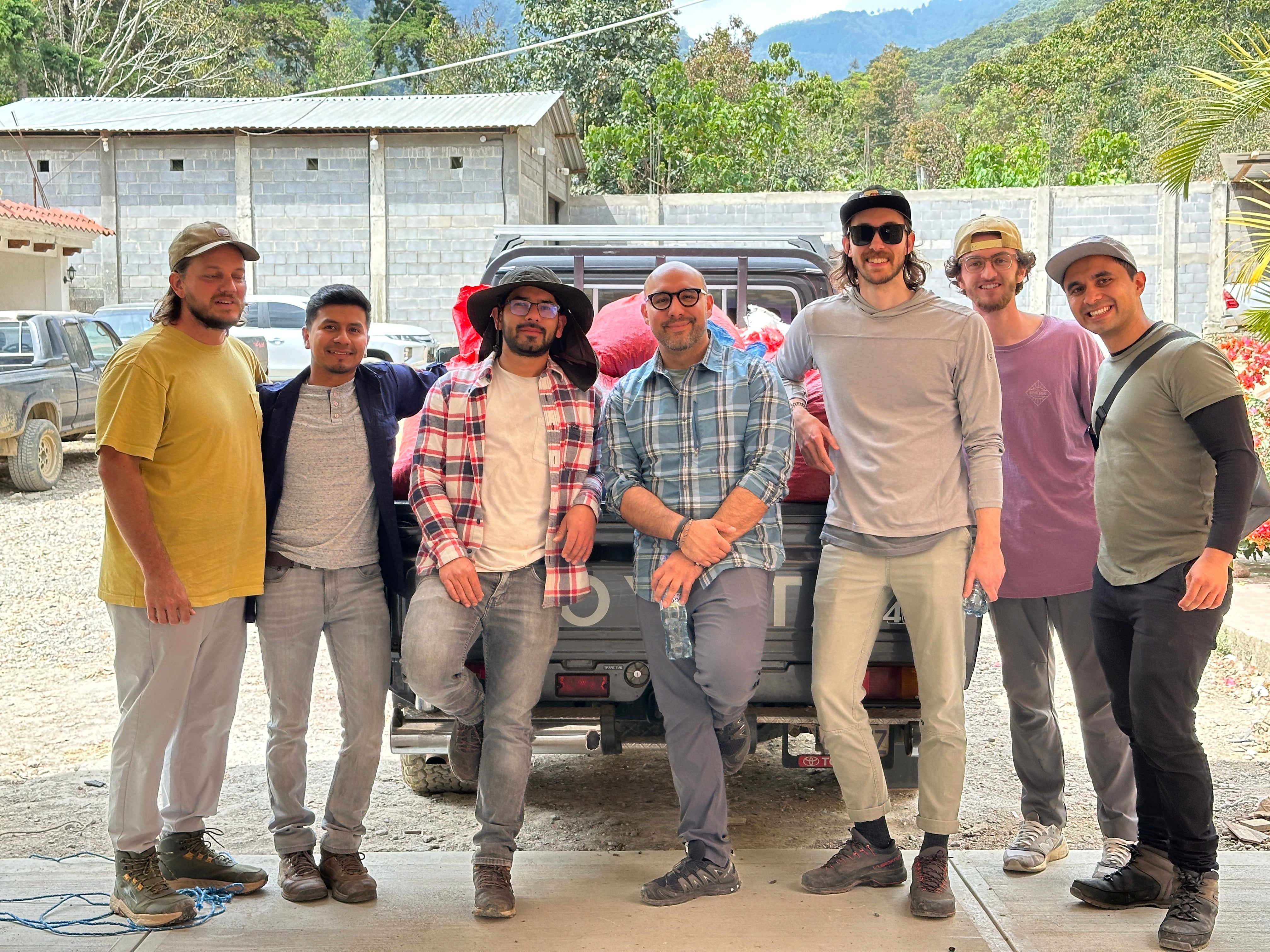 Lost Coffee Team and Guatemalan Coffee Farmers